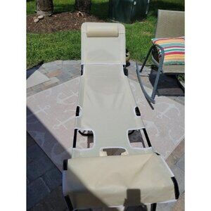 Tanning Chaise Lounge Chair - Face & Arm Holes